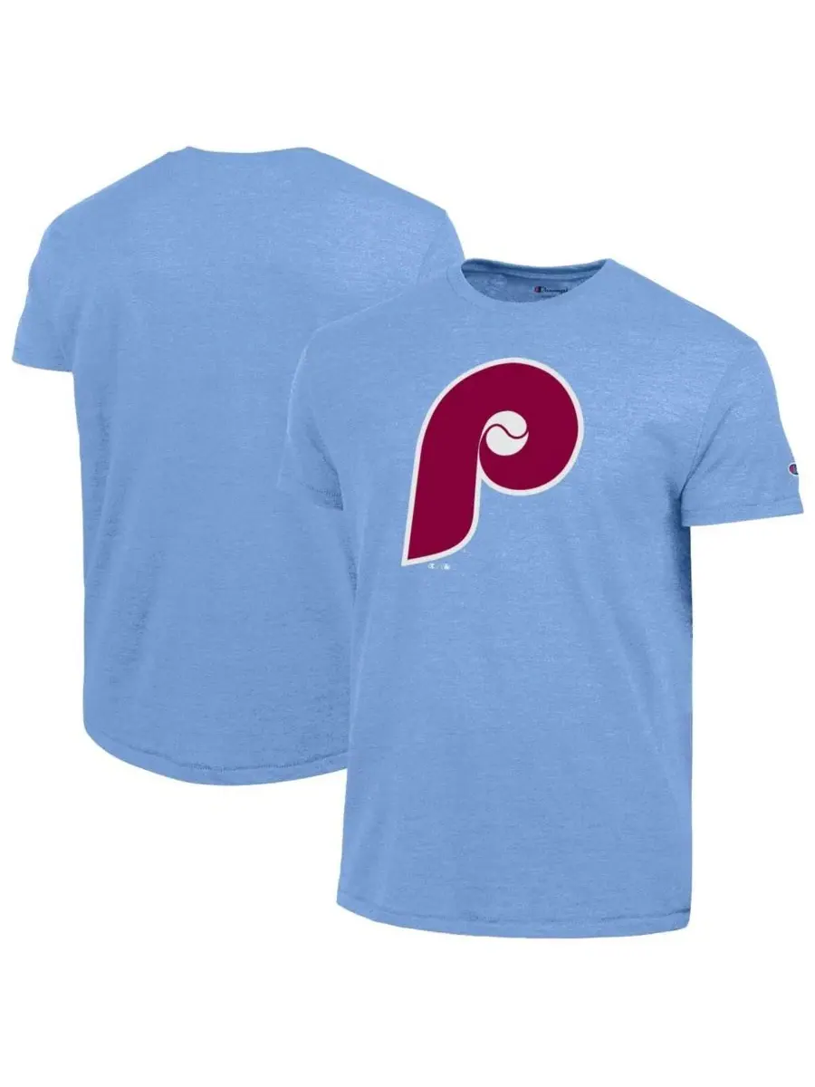 Футболка с длинным рукавом Cooperstown Logo Tri-Blend Champion