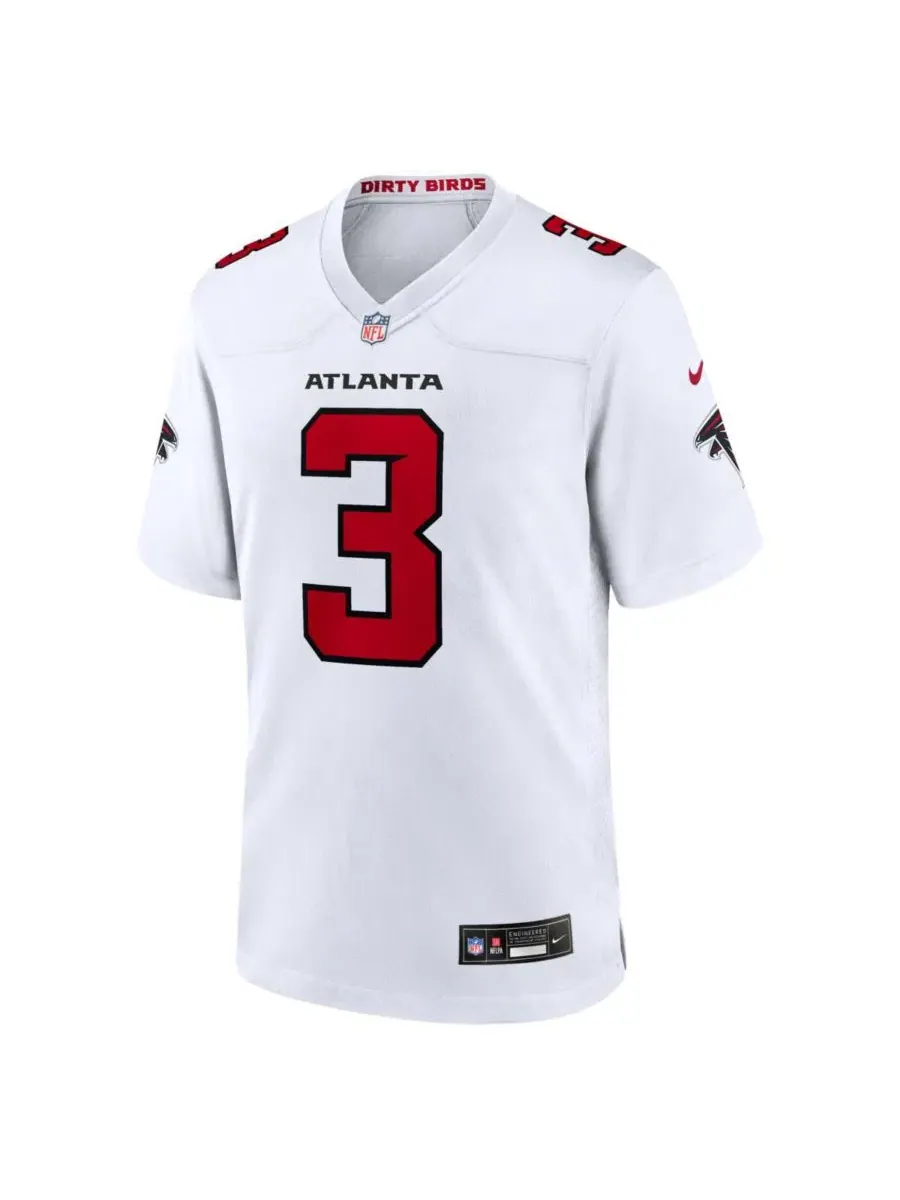 Игровая футболка Jessie Bates III White Atlanta Falcons Nike — изображение 2 из 5, белый