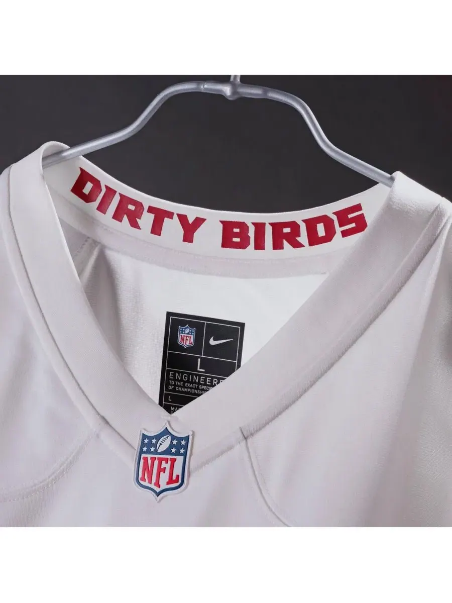 Игровая футболка Jessie Bates III White Atlanta Falcons Nike — изображение 4 из 5, белый