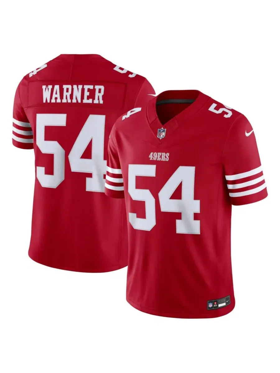 Футболка Nike Fred Warner Scarlet San Francisco 49ers Vapor F.U.S.E. Stitched Limited Jersey