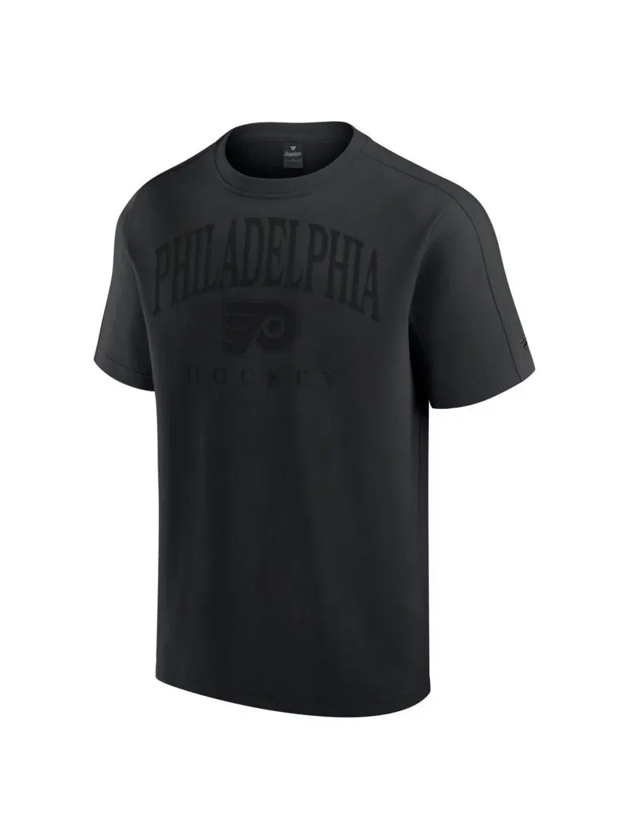 Футболка с вышивкой Elements Flex Tri-Blend Philadelphia Flyers Fanatics — изображение 2 из 3, черный