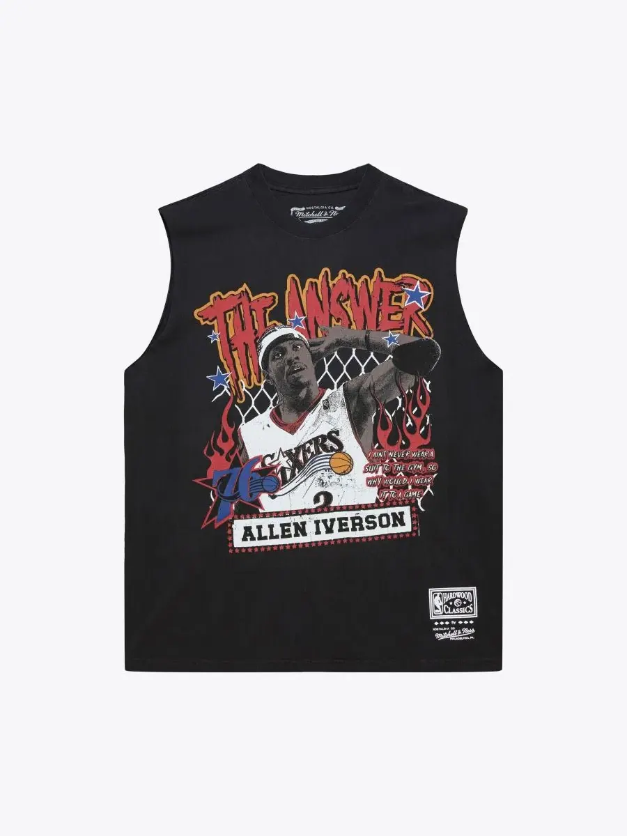 Майка-безрукавка с принтом Allen Iverson Best in Class Mitchell & Ness