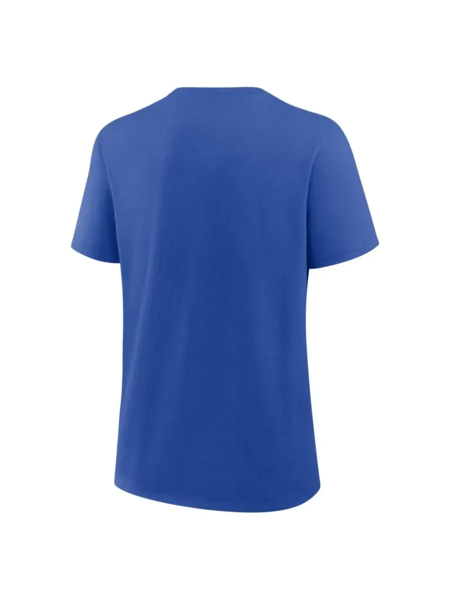 Футболка с принтом Royal Duke Blue Devils Primary Logo Nike — изображение 2 из 3, королевский