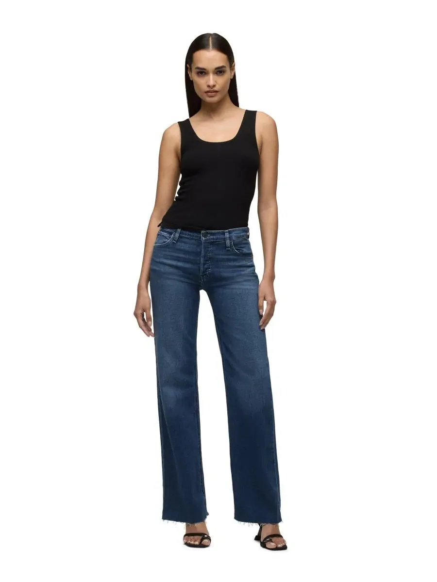 Джинсы с высокой посадкой и широкими штанинами Rosie Hudson Jeans, Dover — изображение 2 из 6