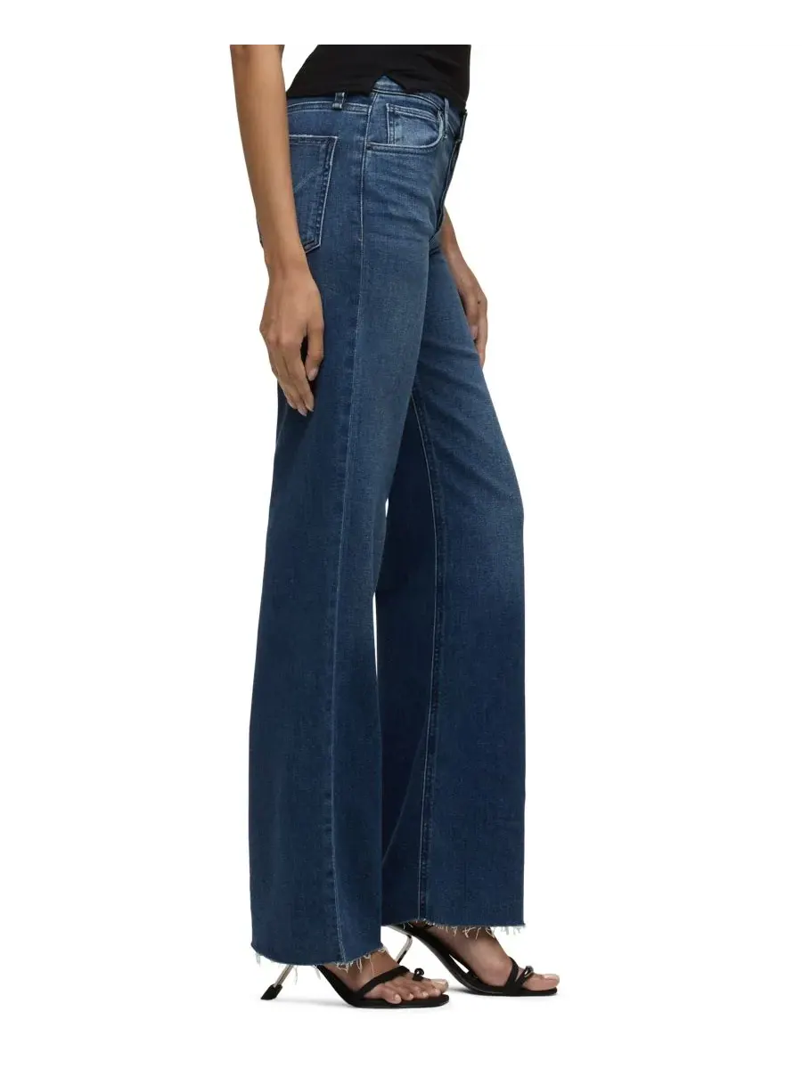 Джинсы с высокой посадкой и широкими штанинами Rosie Hudson Jeans, Dover — изображение 3 из 6