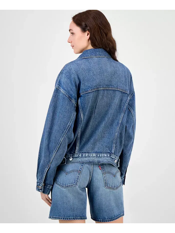 Женская хлопковая куртка в стиле 90-х Trucker Jacket Levi's — изображение 2 из 4
