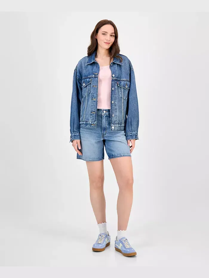 Женская хлопковая куртка в стиле 90-х Trucker Jacket Levi's — изображение 4 из 4