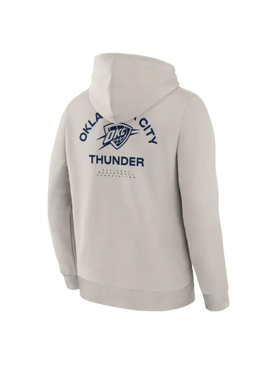 Fanatics Мужская кремовая толстовка Oklahoma City Thunder Crossover Collection Blocked Shot Premium — изображение 3 из 3