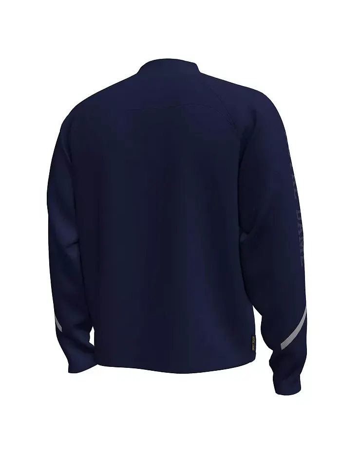 Мужская синяя бомбер Notre Dame Fighting Irish Unstoppable на молнии Under Armour — изображение 2 из 3
