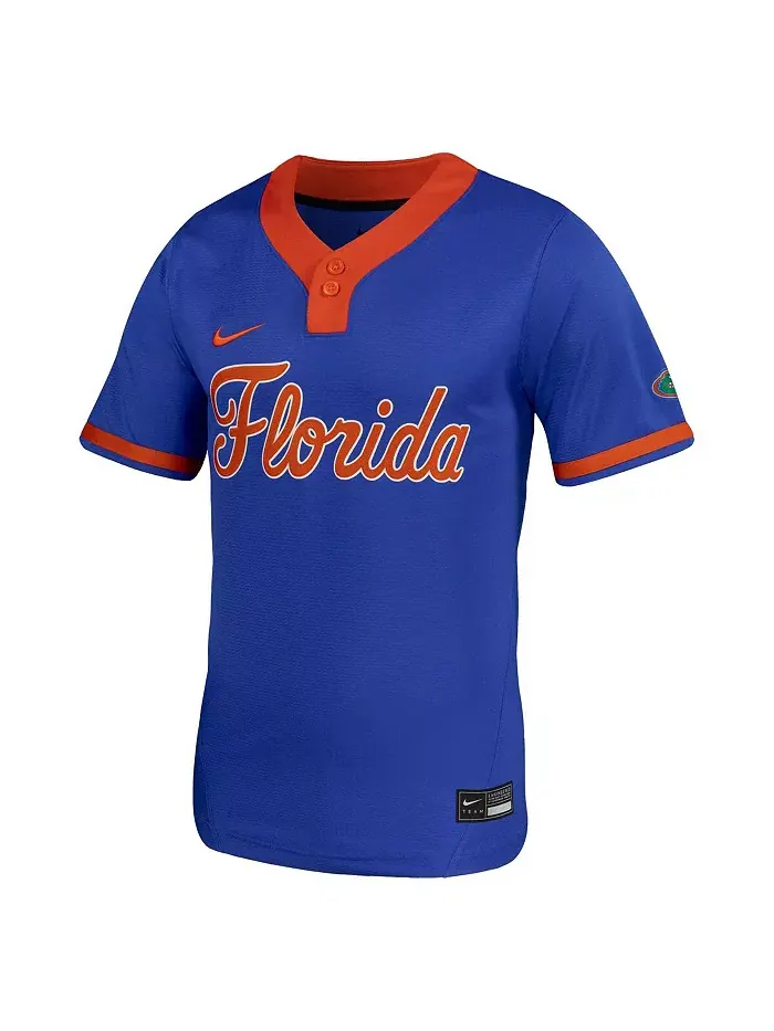 Мужская реплика футболки для софтбола Royal Florida Gators Nike — изображение 3 из 3