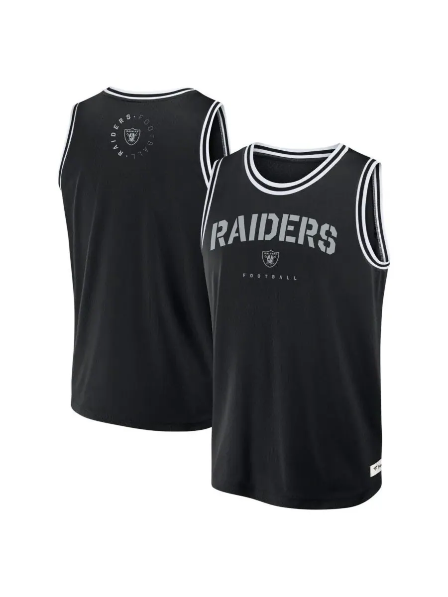 Fanatics Мужская черная майка-футболка Las Vegas Raiders Elements Future Ground Jersey