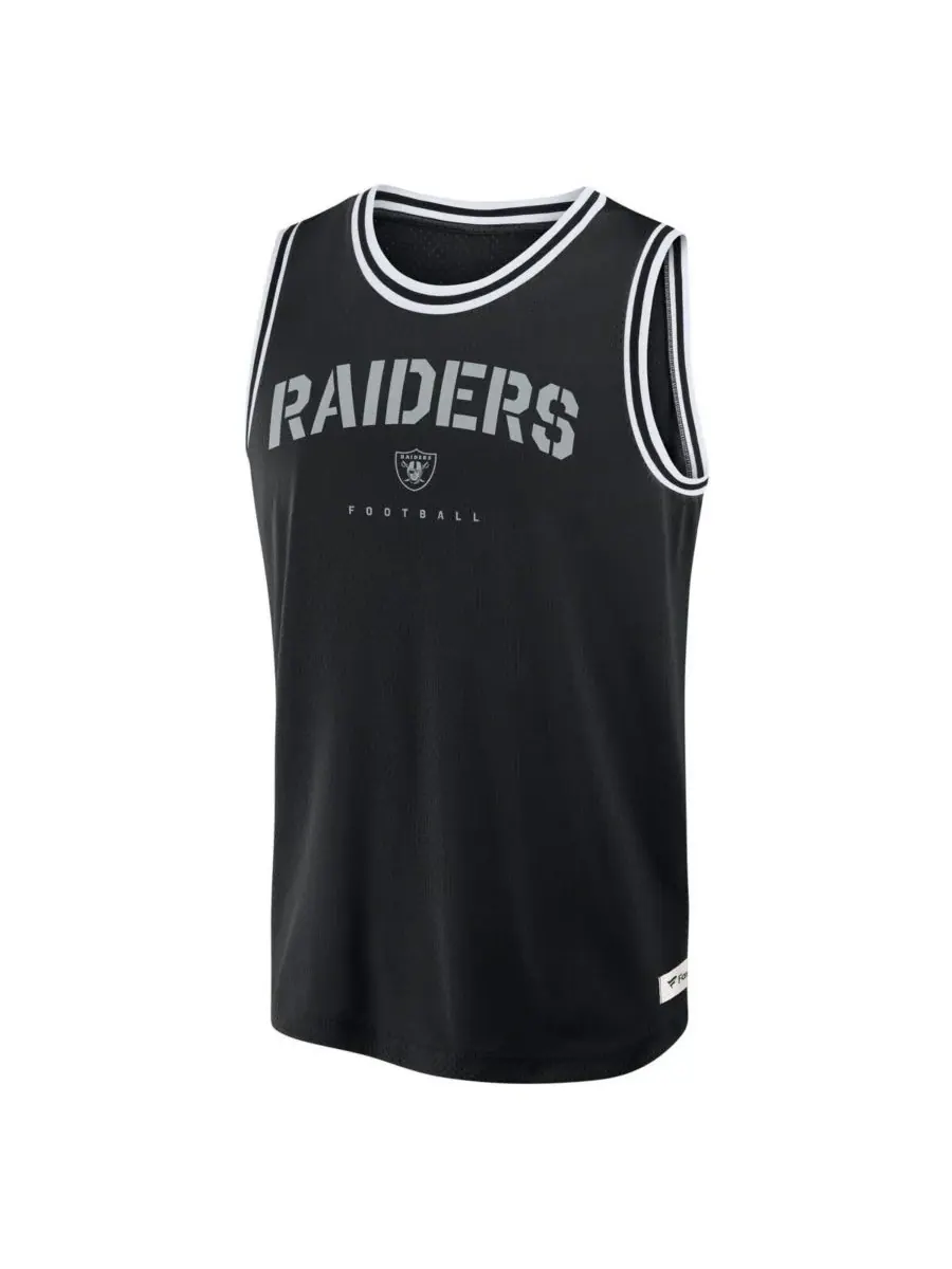 Fanatics Мужская черная майка-футболка Las Vegas Raiders Elements Future Ground Jersey — изображение 3 из 3, черный