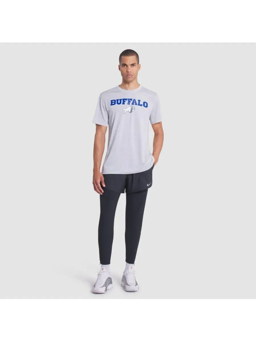 Nike Мужская белая футболка Buffalo Bills из коллекции Rivalries 2025 года Sideline Velocity Dri-FIT — изображение 3 из 3