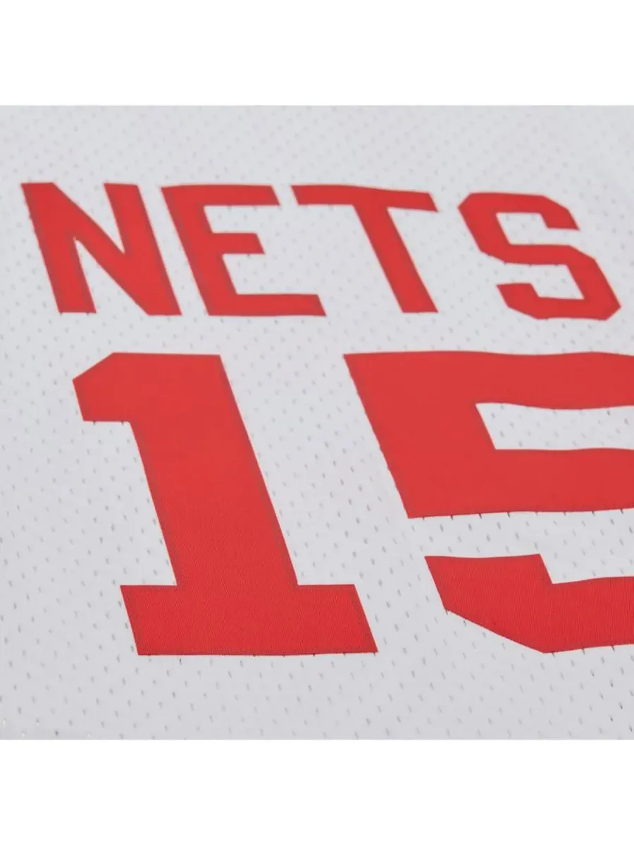 Mitchell & Ness Мужская белая майка Винса Картера, New Jersey Nets, коллекция Hardwood Classics — изображение 4 из 5, белый