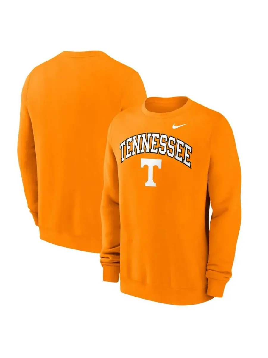 Nike Мужская оранжевая толстовка с изображением арки команды Tennessee Volunteers