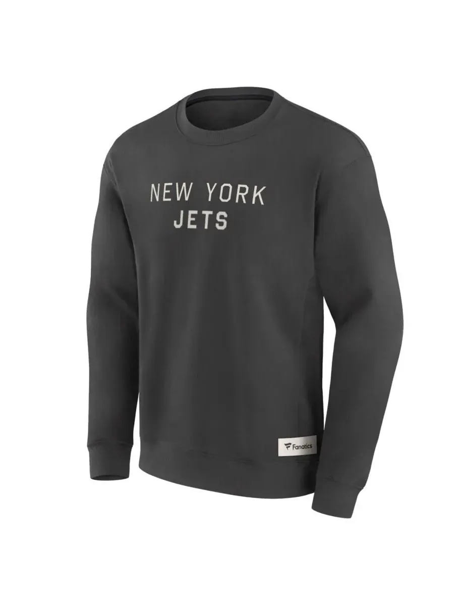 Fanatics Мужская толстовка с надписью New York Jets Elements Future Ground — изображение 2 из 3, темно-серый