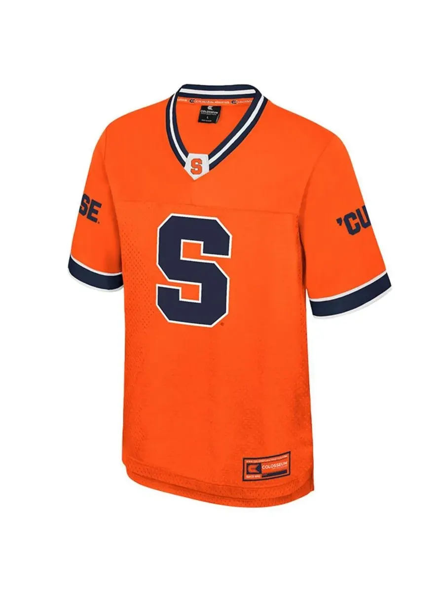 Colosseum Мужская оранжевая футбольная майка Syracuse Orange Nothing But The Hits — изображение 3 из 3, оранжевый