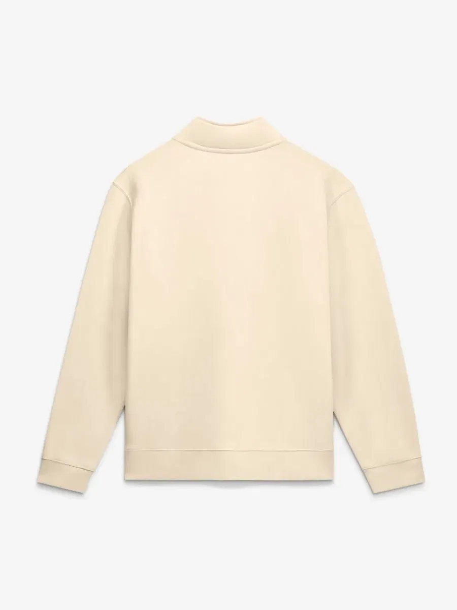 Толстовка с полузамком Nike Ohio State Buckeyes Primetime Club Fleece — изображение 2 из 2, кремовый