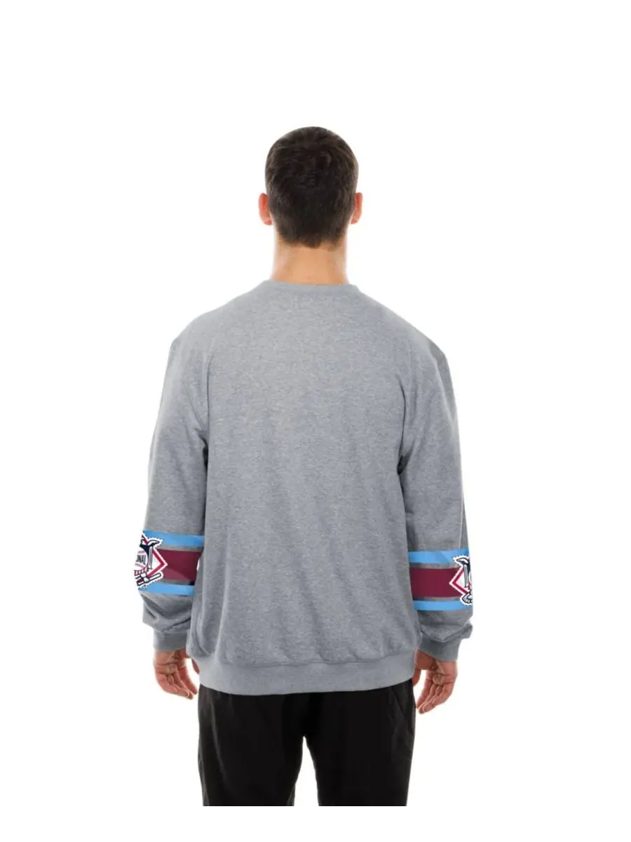Свитшот с длинным рукавом Sport Classics Philadelphia Phillies New Era — изображение 2 из 4, серый