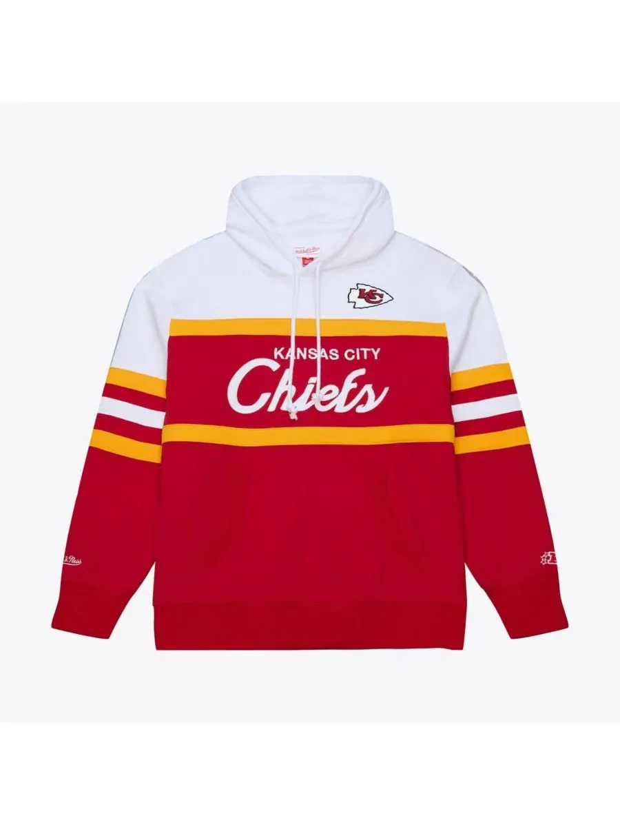 Худи с принтом Kansas City Chiefs Head Coach Mitchell & Ness