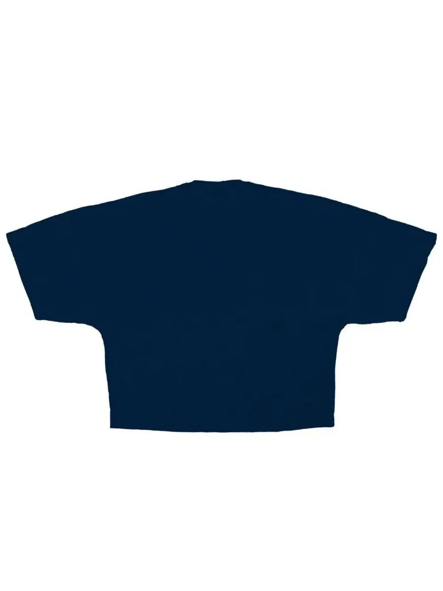 Женская футболка-кроп с принтом Detroit Tigers Skyline Fanatics — изображение 3 из 3, темно-синий