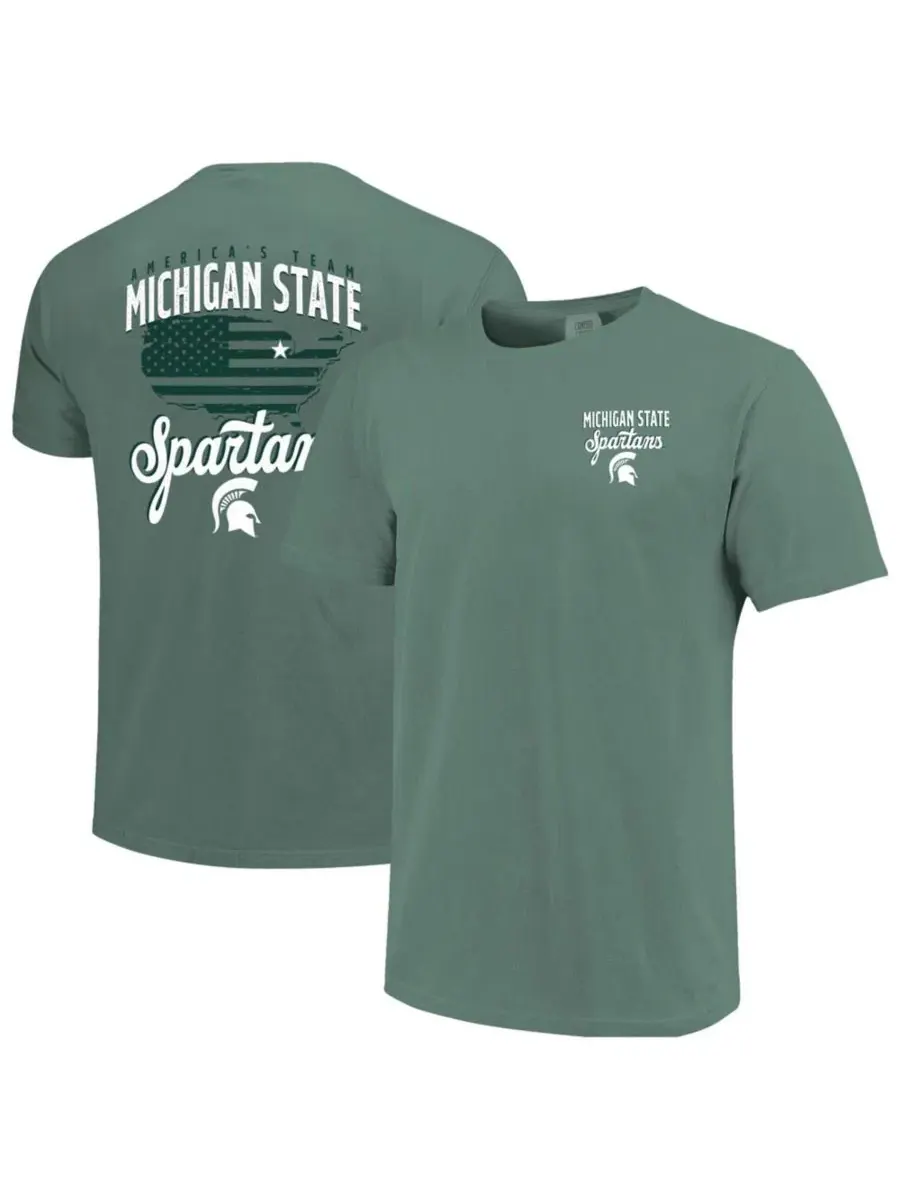 Футболка с принтом Michigan State Spartans America's Team Image One