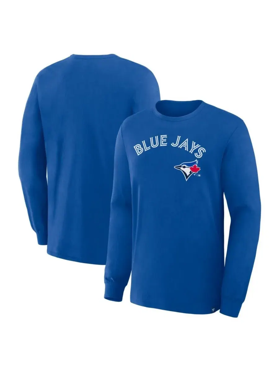 Футболка с длинным рукавом с принтом Lock-Up Legacy Toronto Blue Jays Fanatics