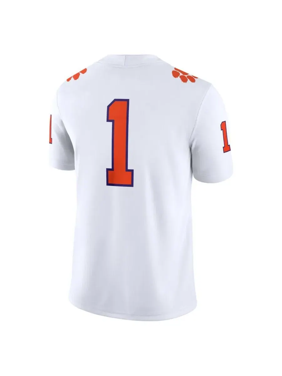 Футболка Nike Clemson Tigers Game с коротким рукавом — изображение 3 из 3, белый