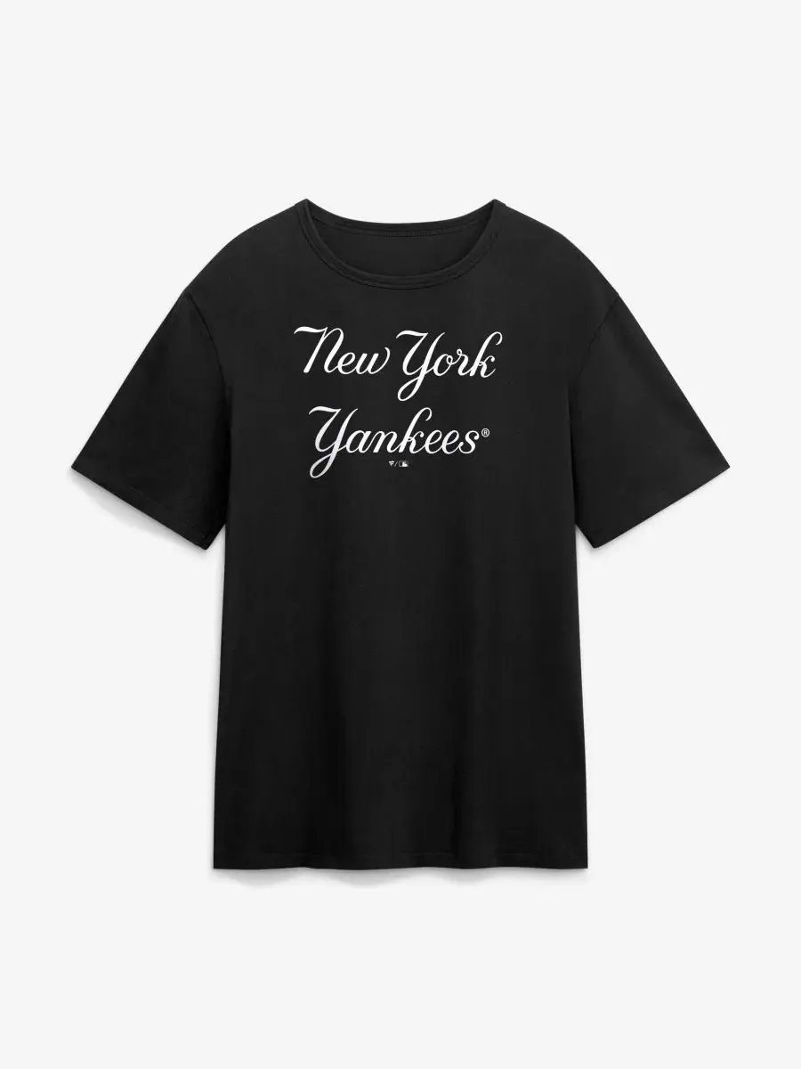 Футболка с принтом в винтажном стиле New York Yankees Alternate Logo Legacy Fanatics