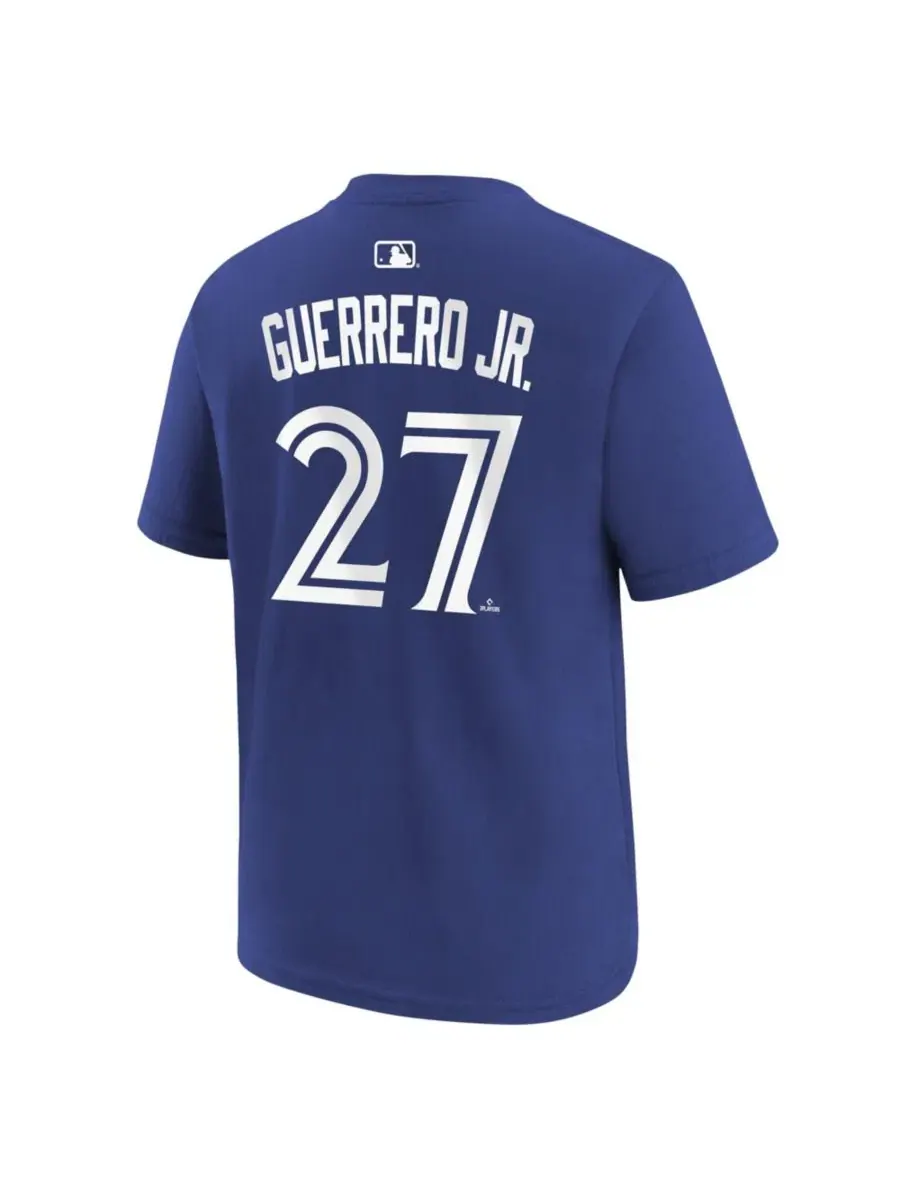 Футболка с принтом Vladimir Guerrero Jr. Toronto Blue Jays Nike — изображение 3 из 3, королевский