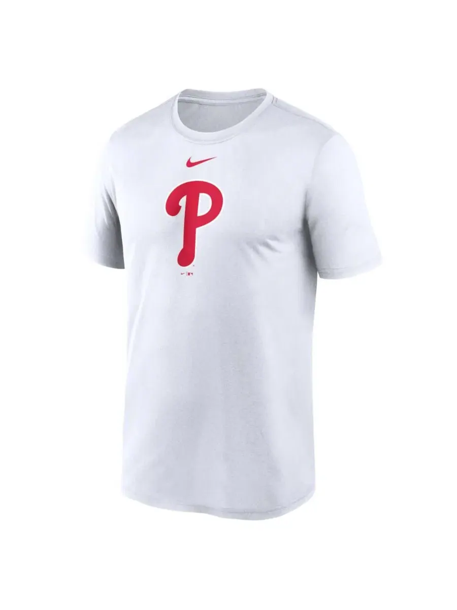 Мужская белая футболка Philadelphia Phillies New Legend Dri-FIT Nike — изображение 2 из 3, белый
