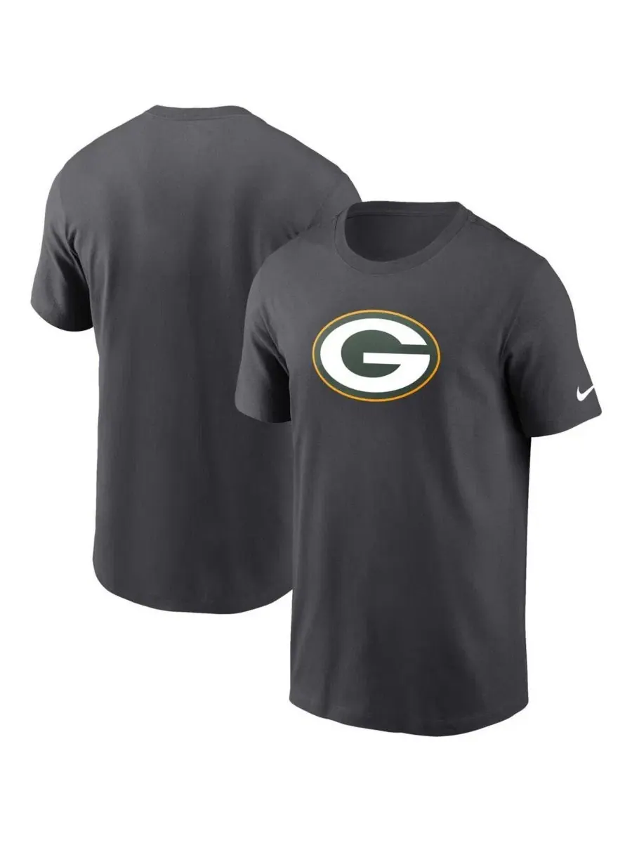 Футболка с коротким рукавом с принтом Green Bay Packers Logo Essential Nike