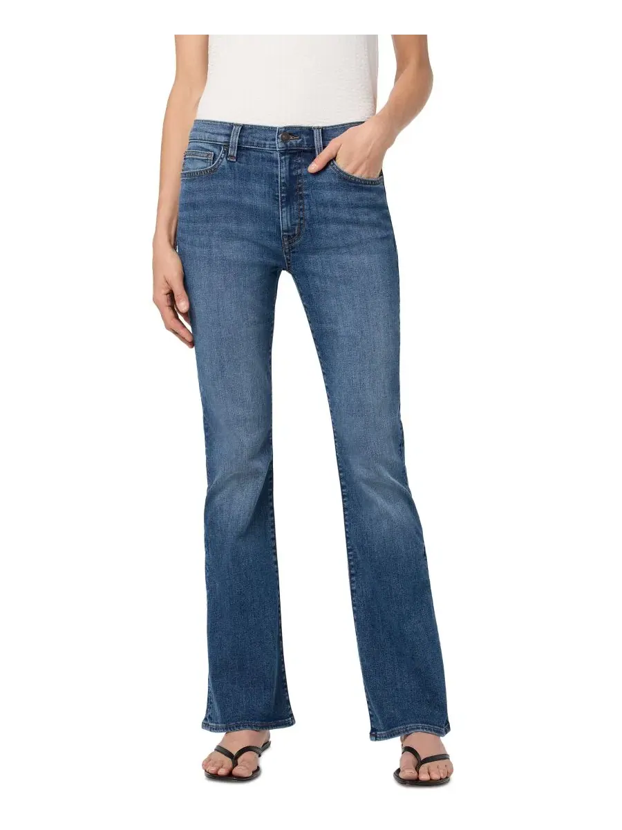 Джинсы-клеш с высокой посадкой Blair Hudson Jeans, Mulder