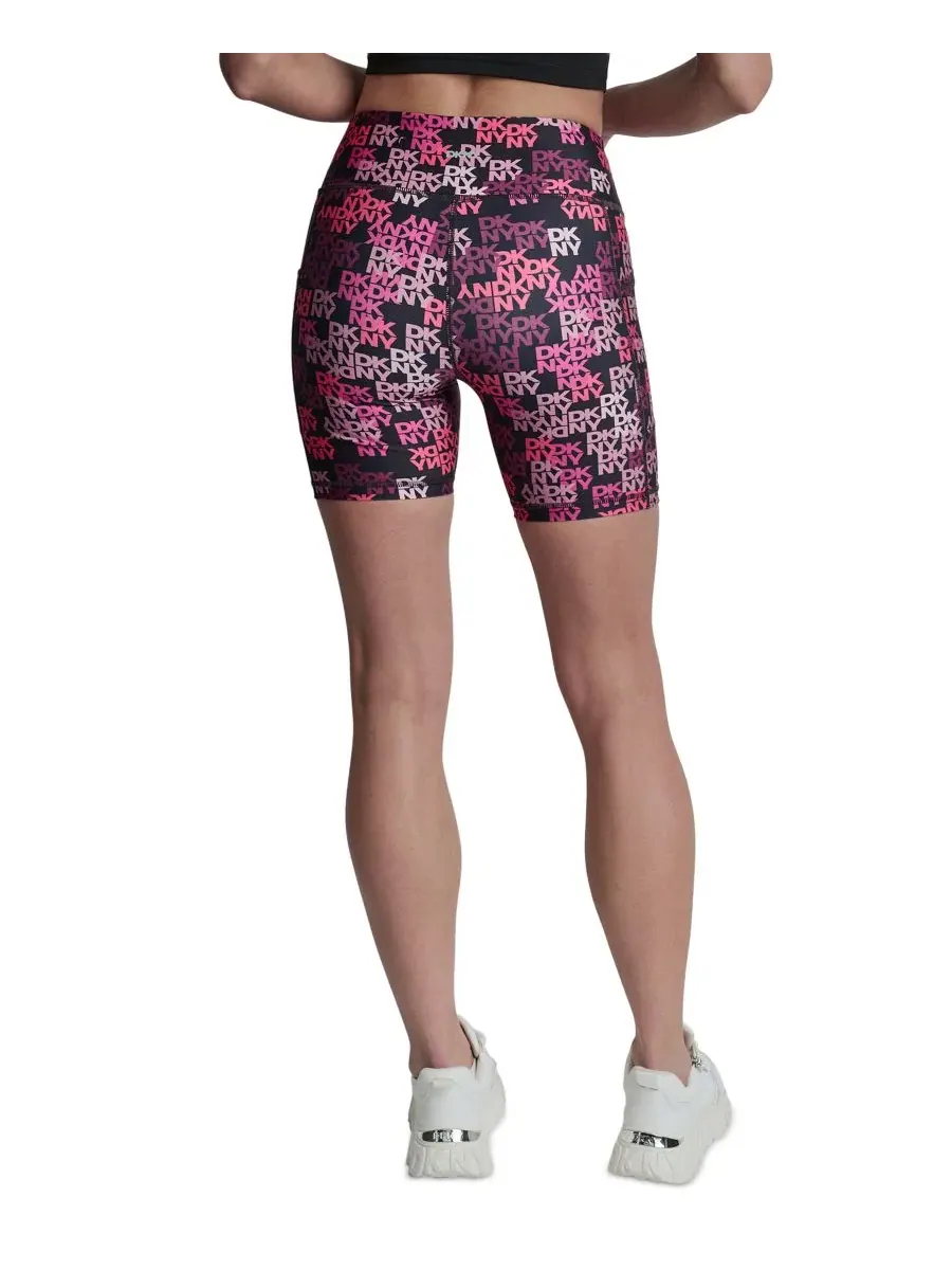 Велосипедные шорты с принтом DKNY Sport, Dk Logo Scatter Punc — изображение 4 из 5