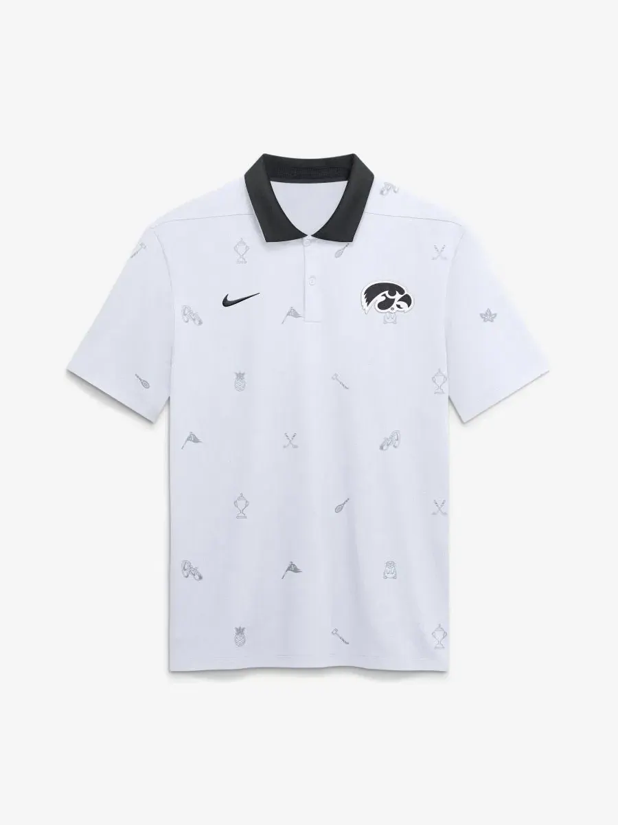 Поло Nike с принтом Iowa Hawkeyes