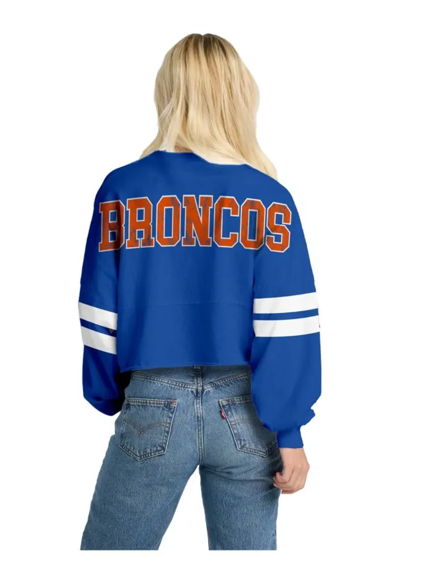 Футболка с длинным рукавом оверсайз с принтом Spirit Jersey — изображение 2 из 2, королевский