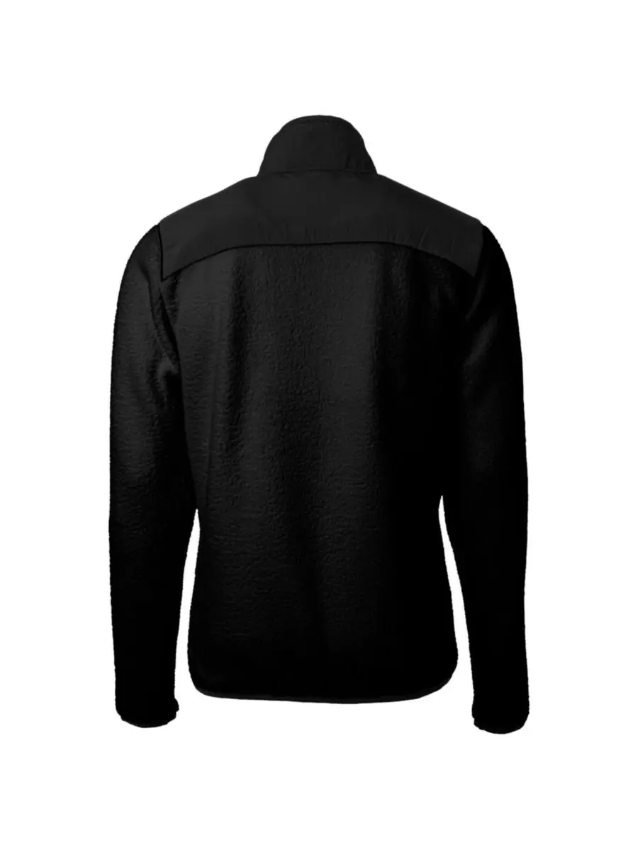 Куртка флисовая Cutter & Buck Cascade Eco Sherpa — изображение 3 из 3, черный