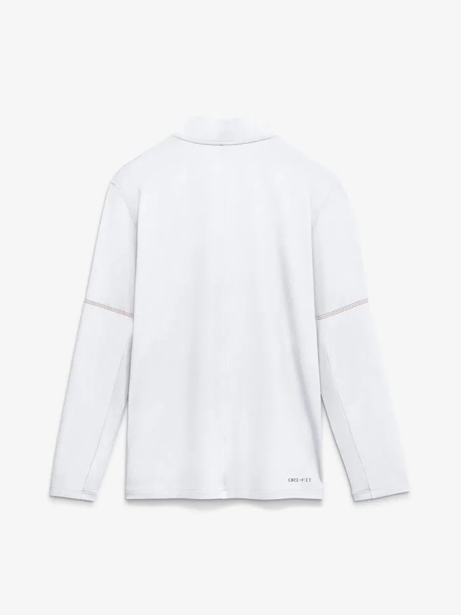 Лонгслив с полузастежкой Nike Texas Longhorns Sideline Dri-FIT — изображение 2 из 2, белый