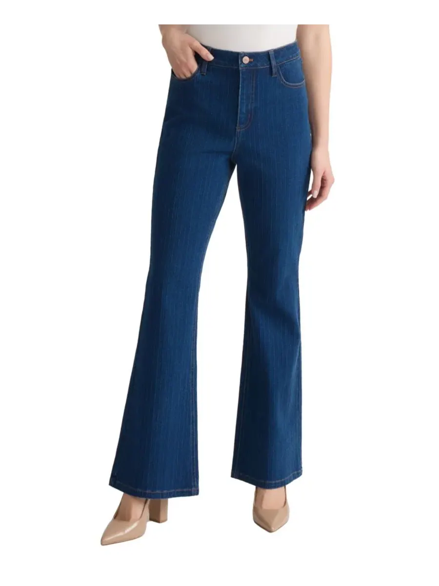 Джинсы с завышенной талией Lexington Petite Jones New York, Phoenix Wash