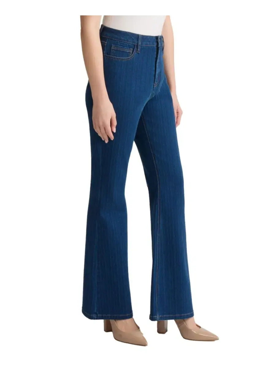 Джинсы с завышенной талией Lexington Petite Jones New York, Phoenix Wash — изображение 2 из 3