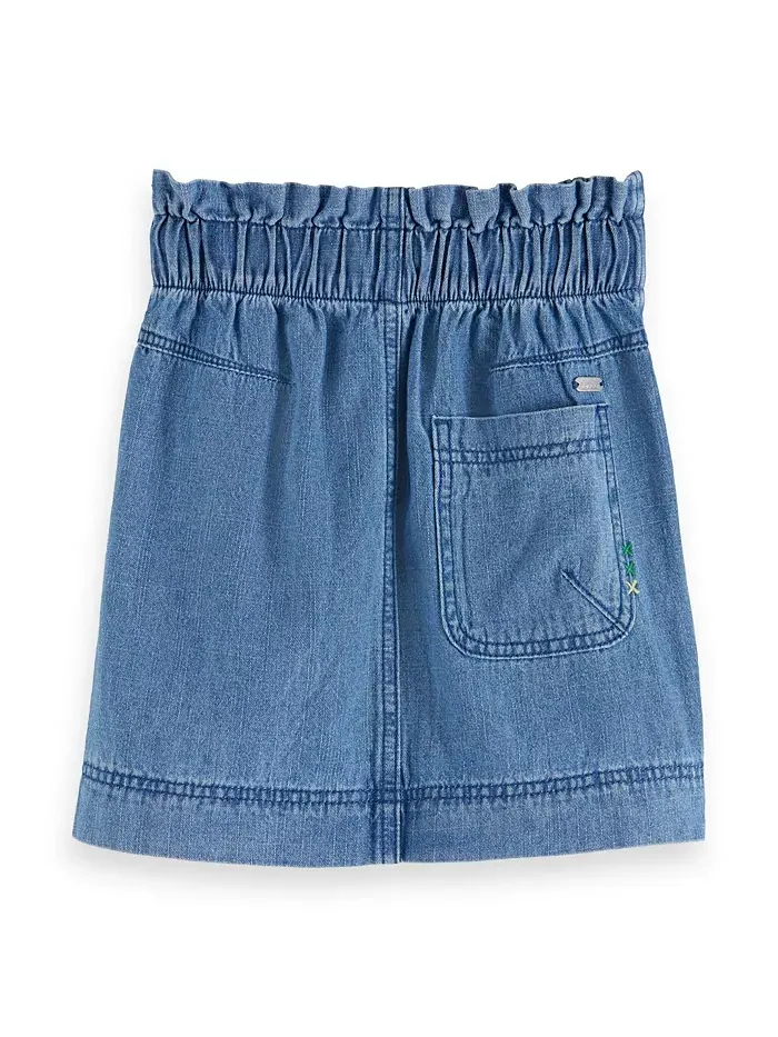 Спортивная джинсовая юбка для девочек, легкая SCOTCH & SODA — 2