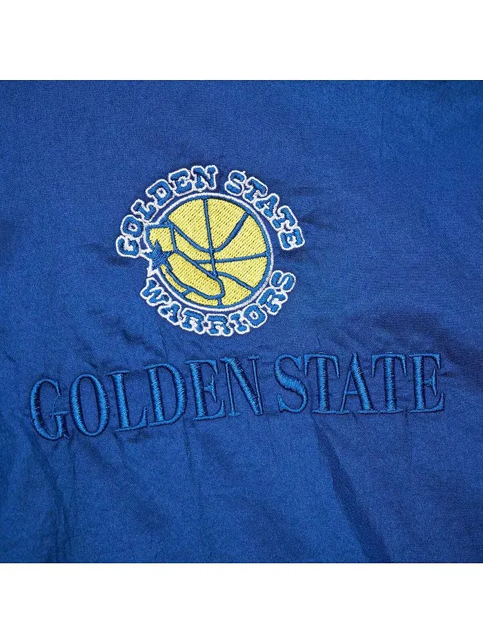Мужская и женская ветровка Royal Golden State Warriors Hardwood Classics Team OG 3.0 с — изображение 4 из 5