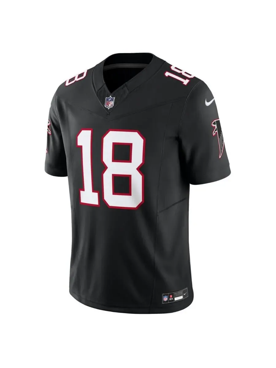 Nike Мужская черная футболка Kirk Cousins Atlanta Falcons Vapor FUSE Limited — изображение 2 из 3, черный