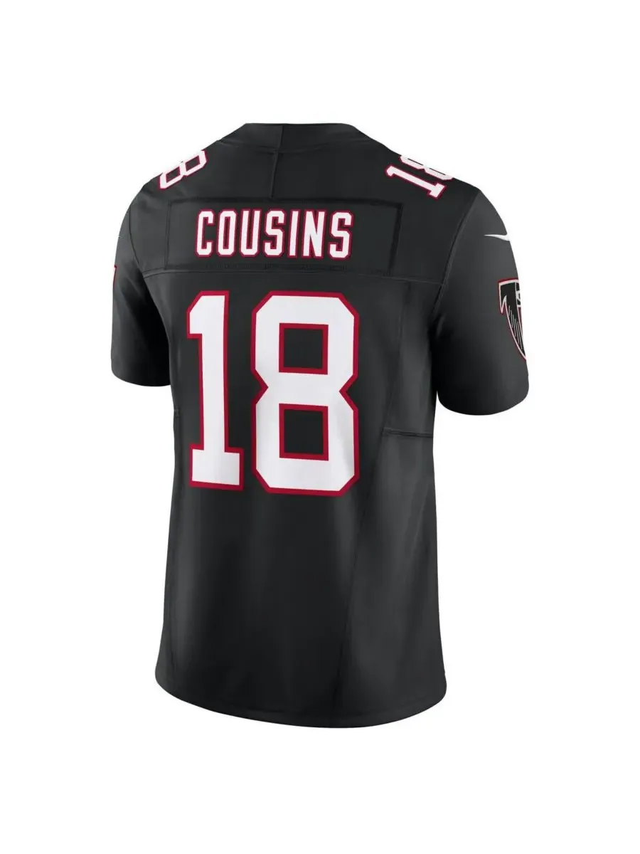 Nike Мужская черная футболка Kirk Cousins Atlanta Falcons Vapor FUSE Limited — изображение 3 из 3, черный