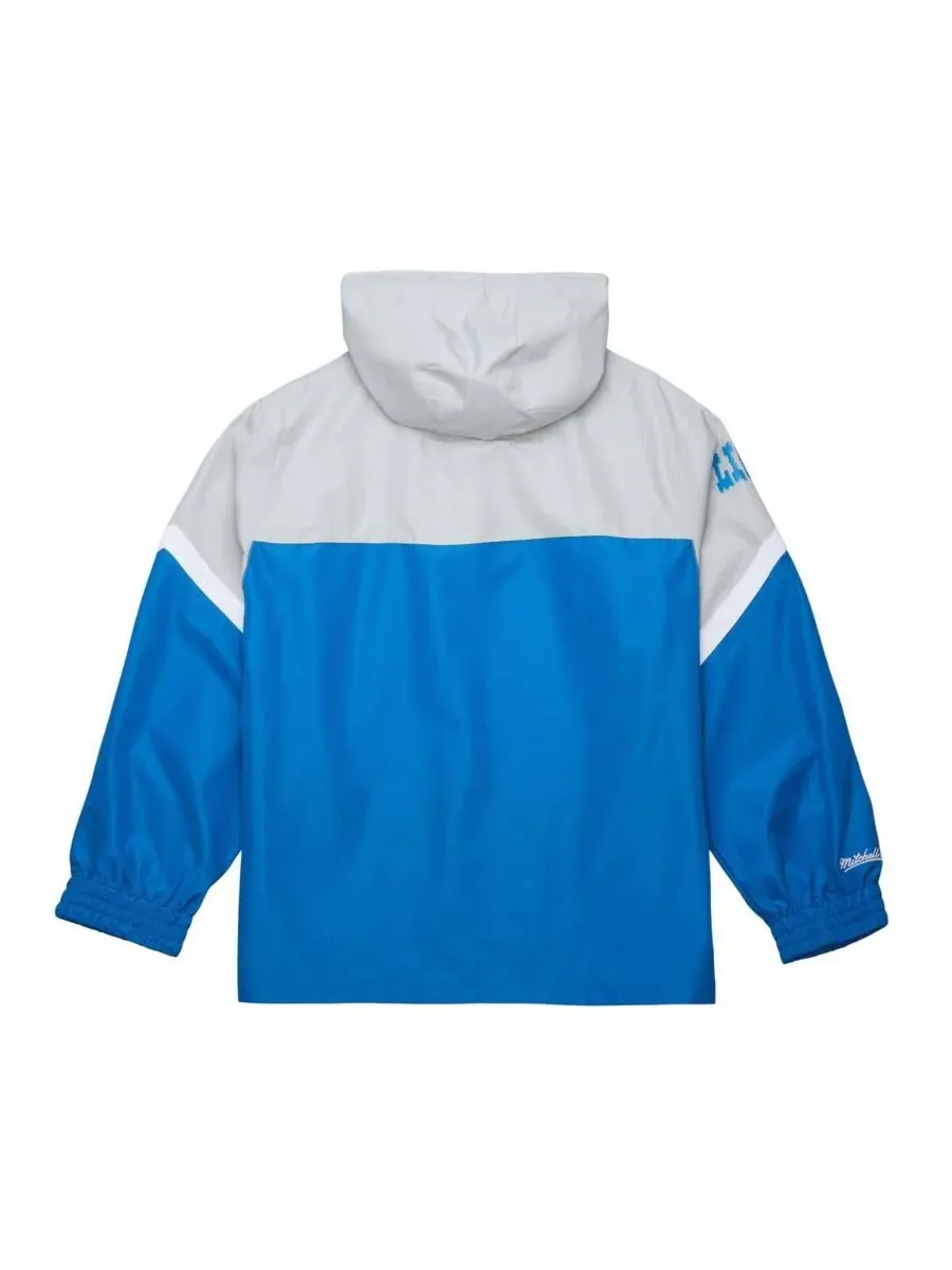 Mitchell & Ness Мужская легкая ветровка-анорак с винтажным логотипом Detroit Lions Tie Breaker — изображение 2 из 3