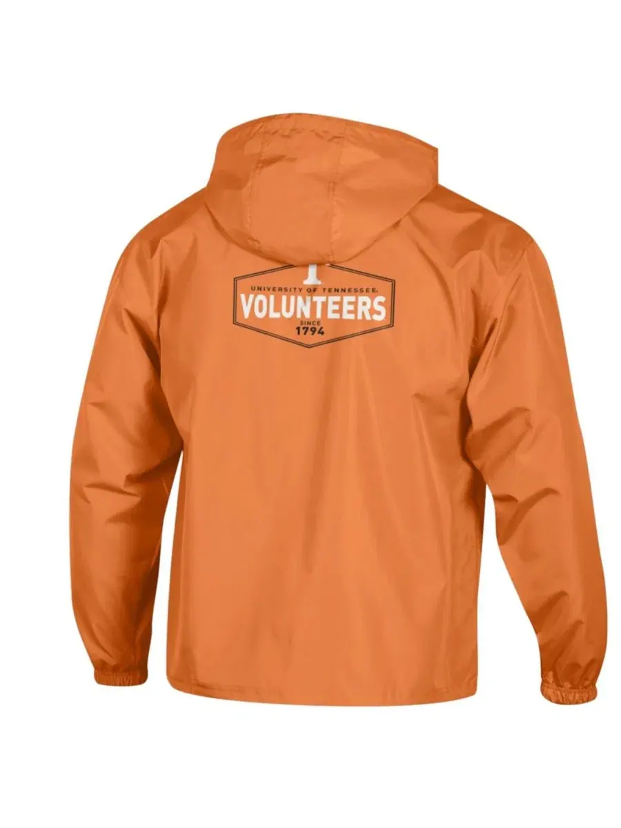 Куртка-полузамок с капюшоном, ветрозащитная, с принтом, Tennessee Delay Packable Half-Zip Hoodie — изображение 2 из 3