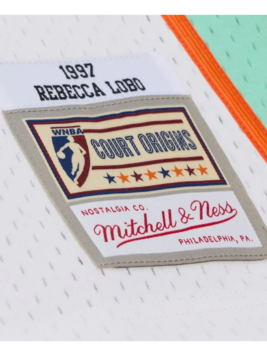 Баскетбольная майка Rebecca Lobo Mitchell & Ness — изображение 3 из 4, белый