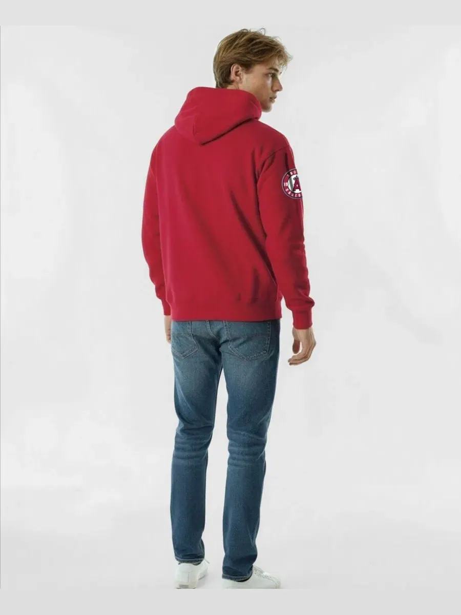 Толстовка на молнии с капюшоном Champion Reverse Weave Chenille — изображение 2 из 3, красный