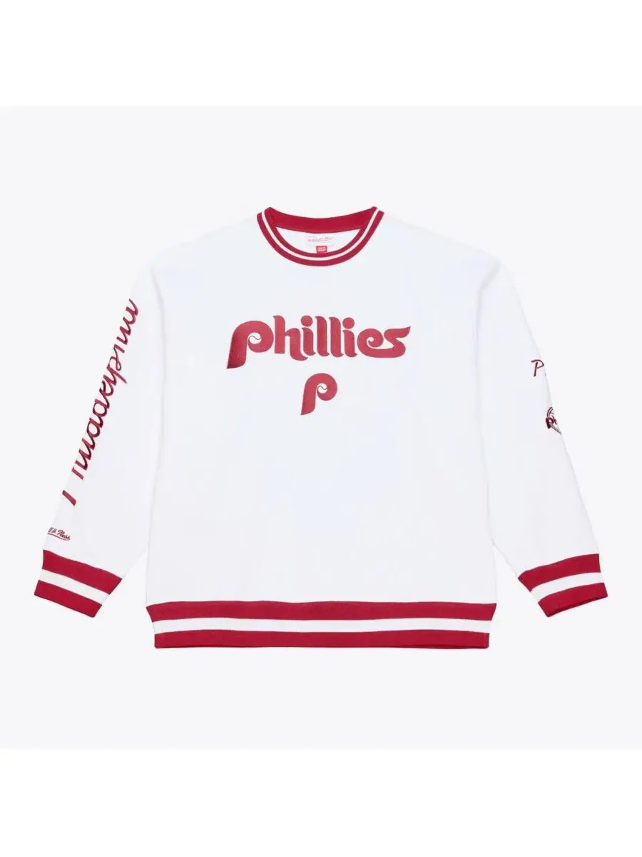 Мужской свитшот Arctic Fleece с логотипом Philadelphia Phillies Mitchell & Ness