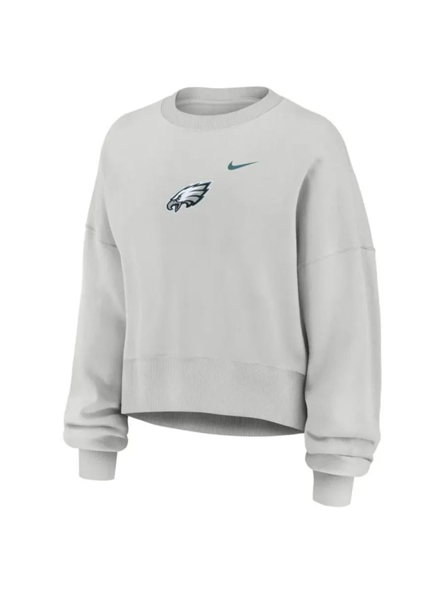 Свитшот оверсайз Phoenix Fleece Nike — изображение 2 из 2, серый
